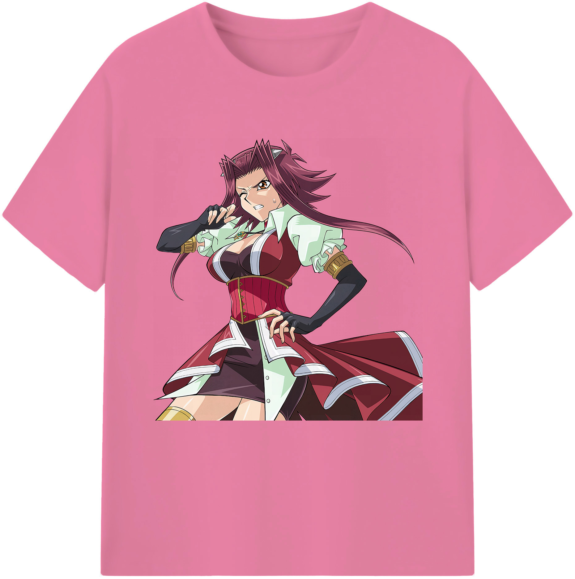 （画像用） 遊☆戯☆王 Yu-Gi-Oh! 綿100％半袖Tシャツ（フロントプリント）